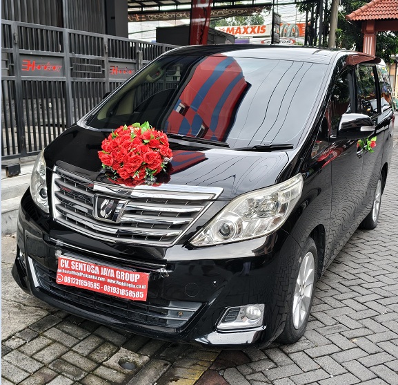 sewa alphard gen 2 surabaya, sewa alphard murah gen 2 mobil pengantin surabaya